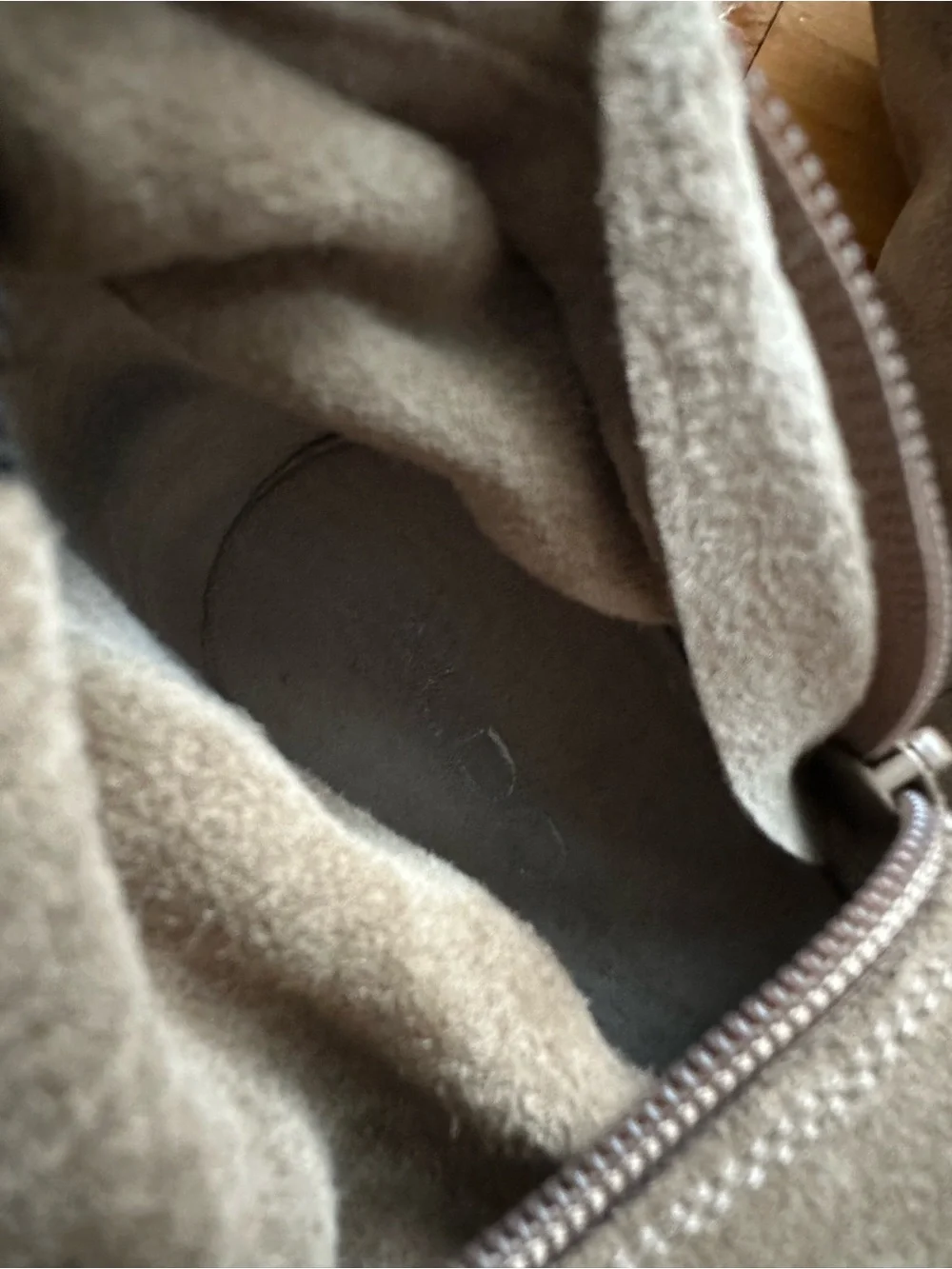 Aldo Over-the-Knee Suede Boots in Taupe